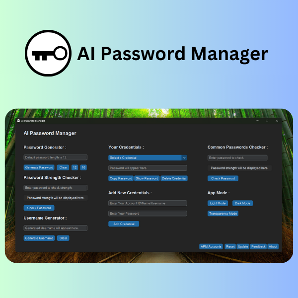 AI Password Manager